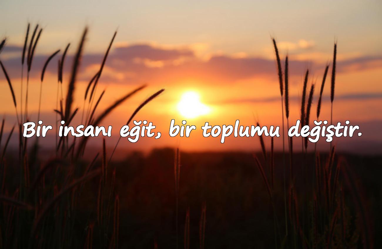 eğitim ile ilgili sözler