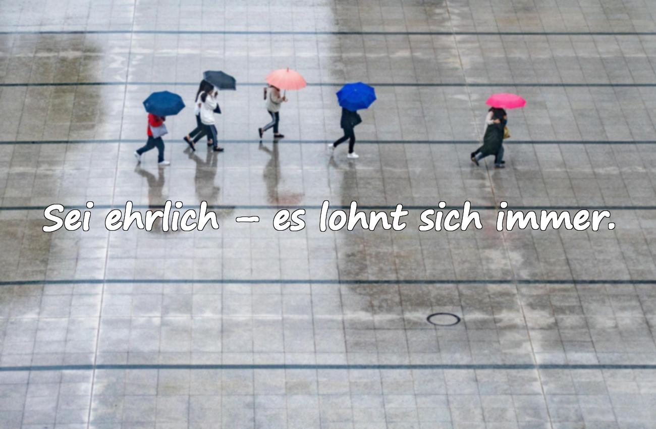 Ehrlichkeit Sprüche