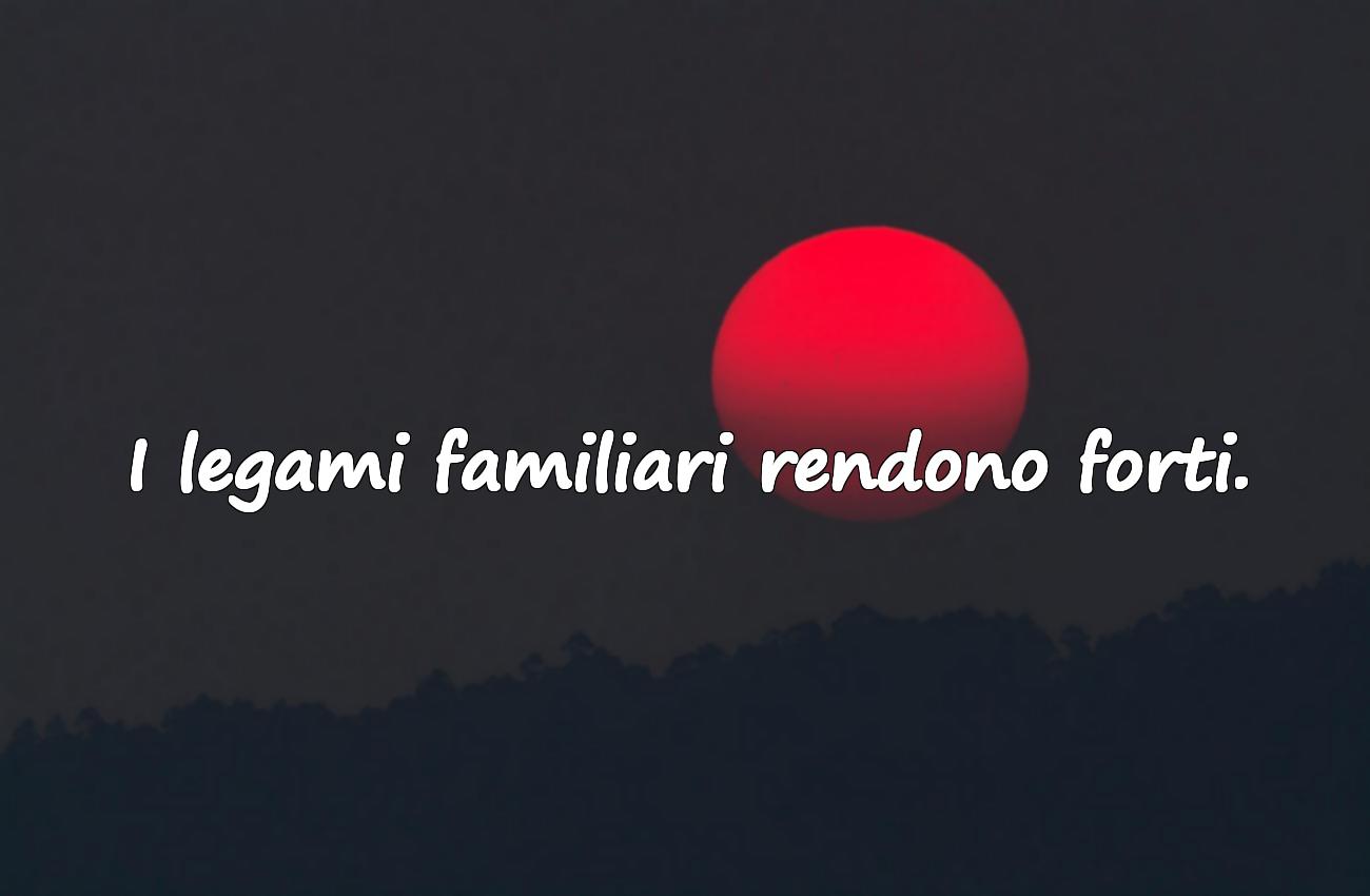famiglia frasi