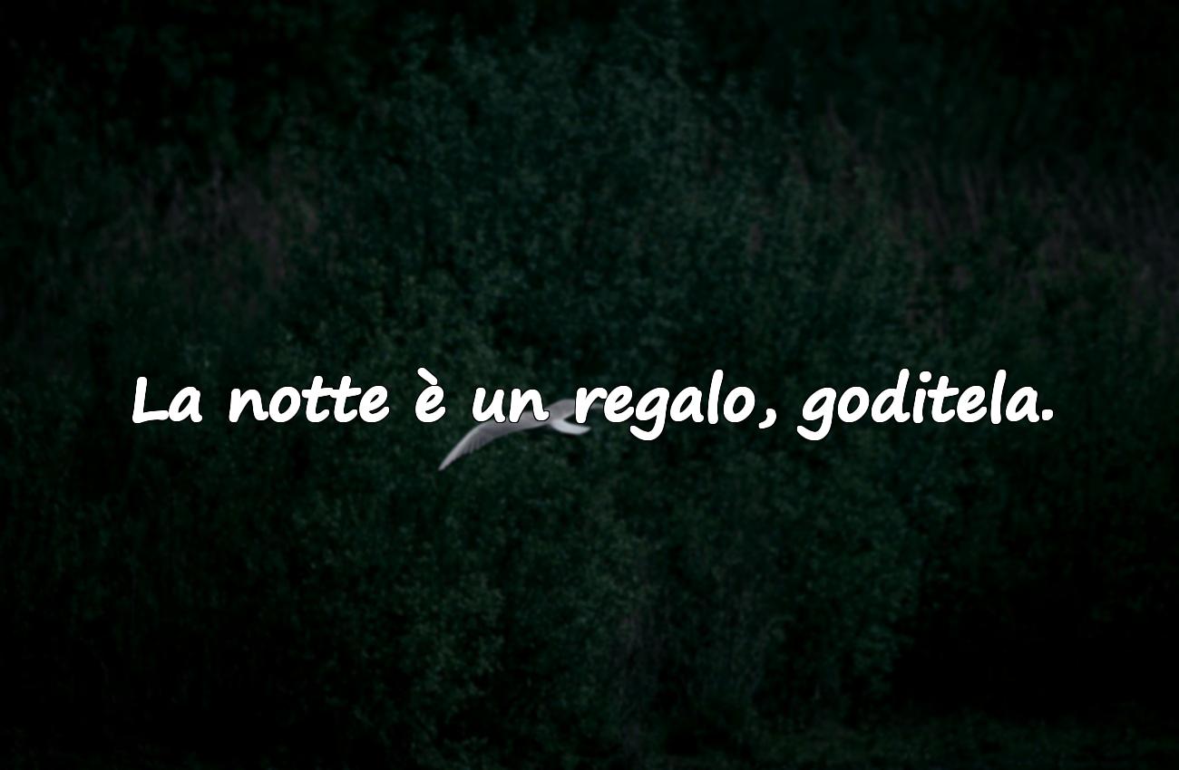 frase per la buonanotte