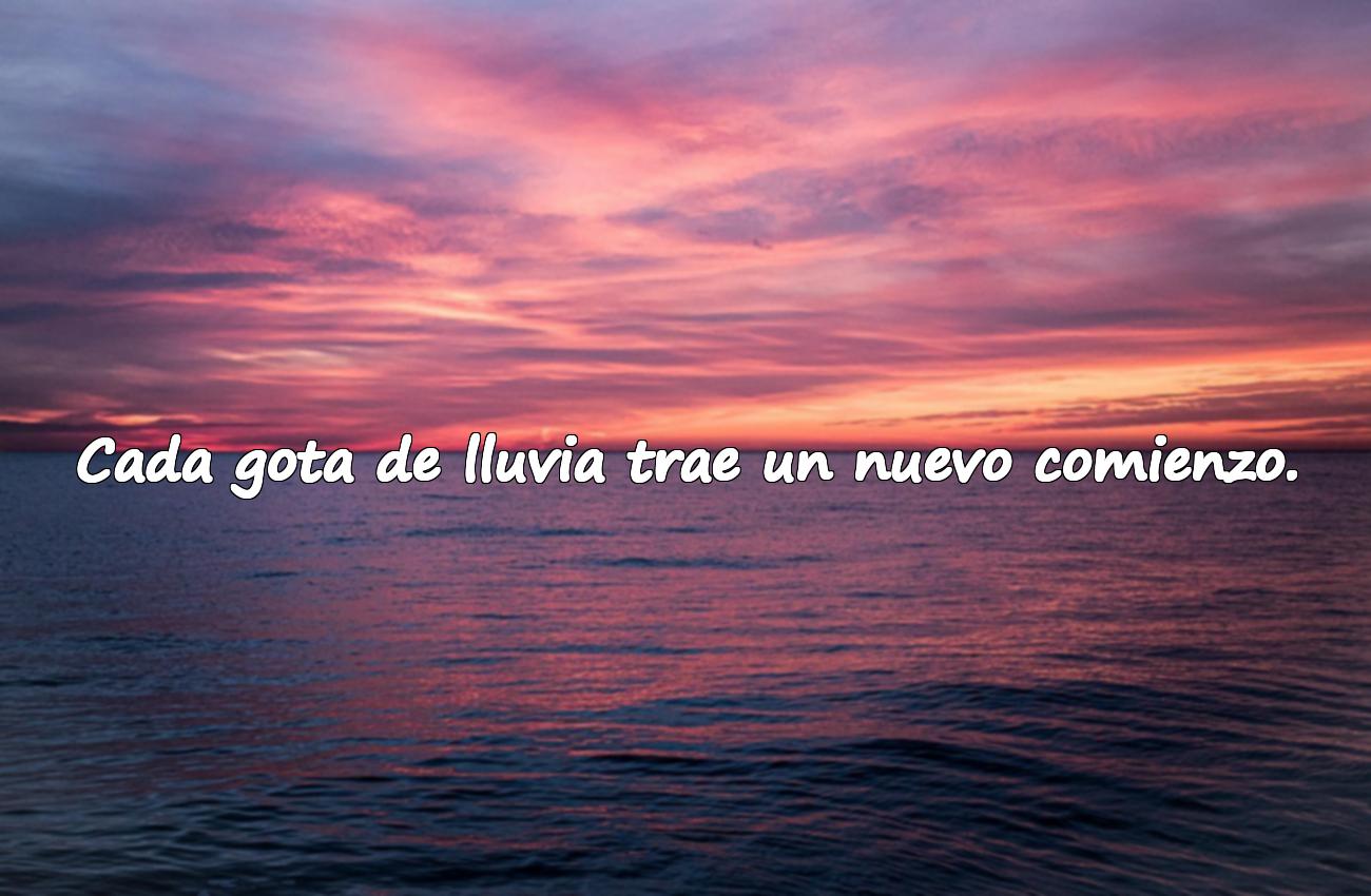 frases de lluvia