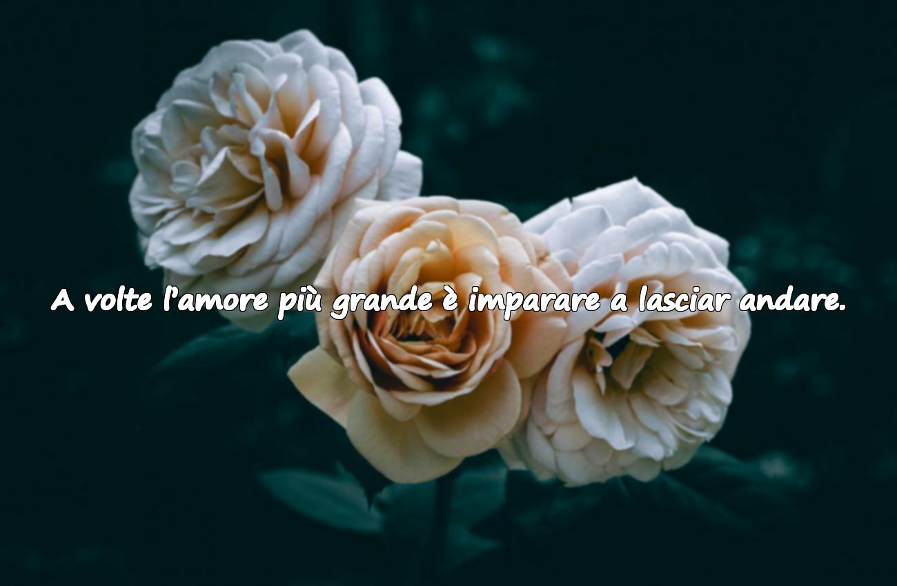 frasi per un amore finito