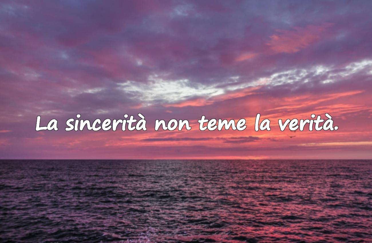 frasi sulla sincerità