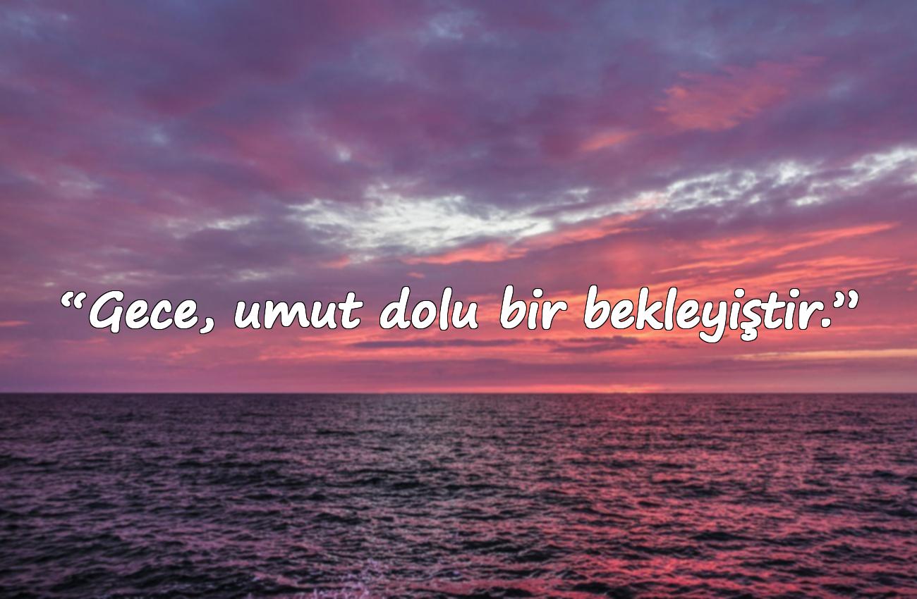 gece sözleri