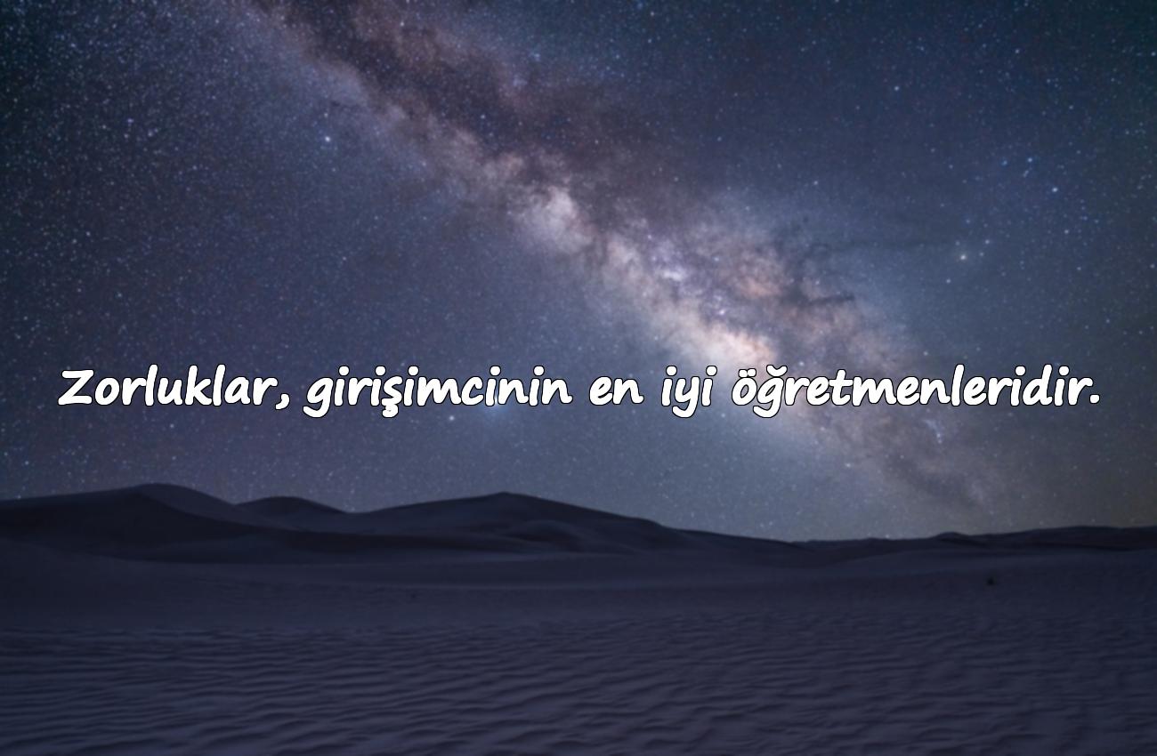 Girişimcilikle İlgili Sözler