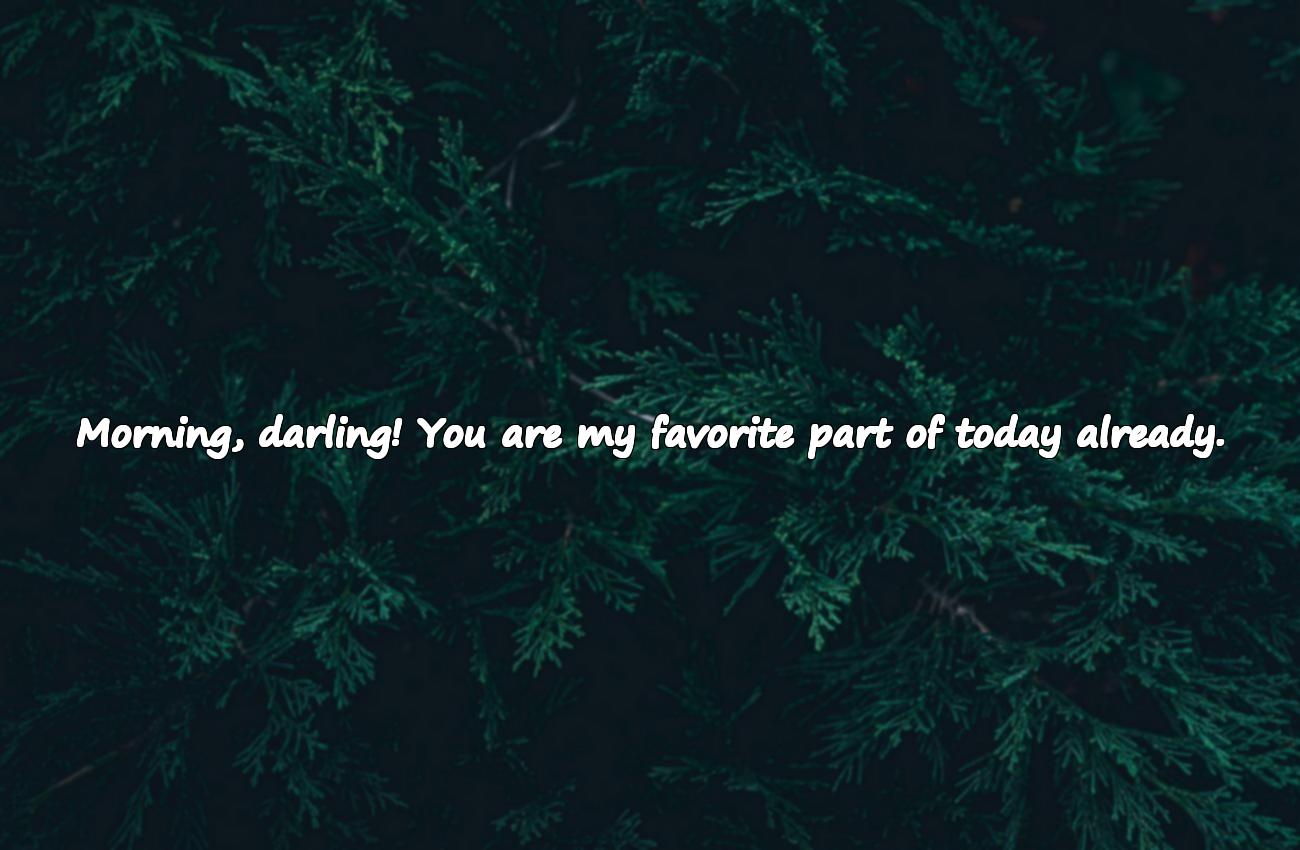 good morning quotes for love