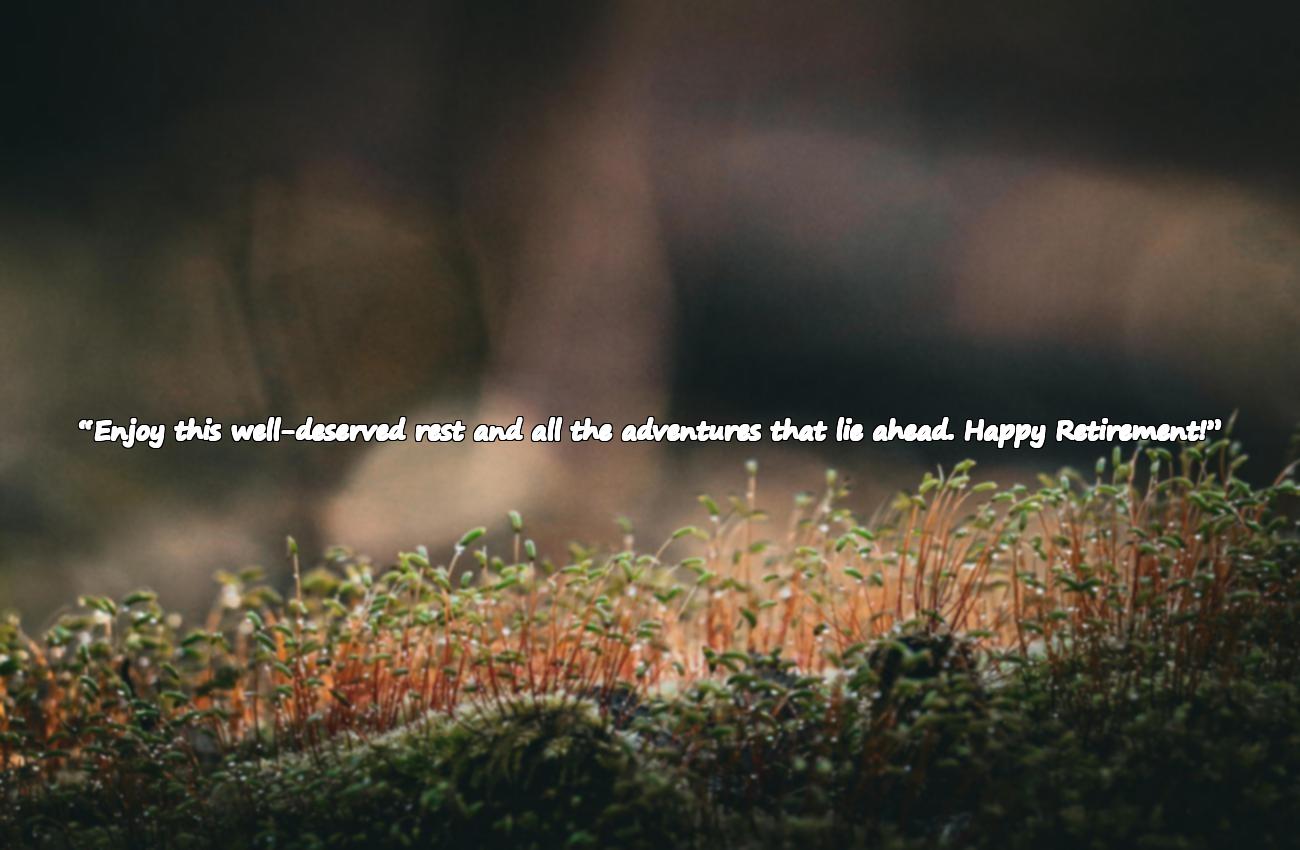 greetings for retirement