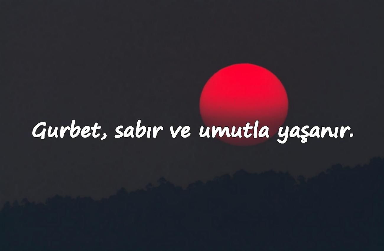 Gurbet Sözleri