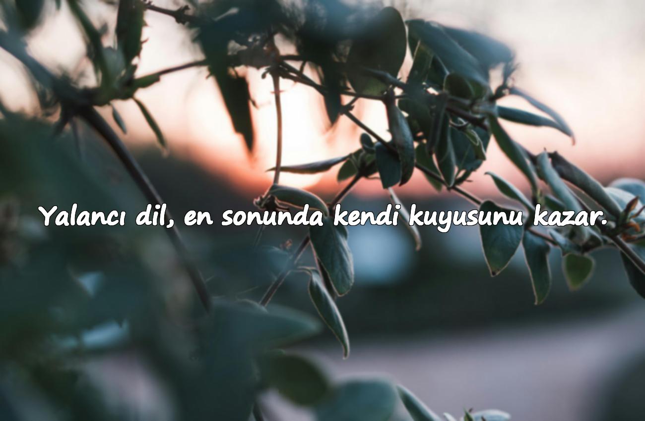 iftira ile ilgili sözler