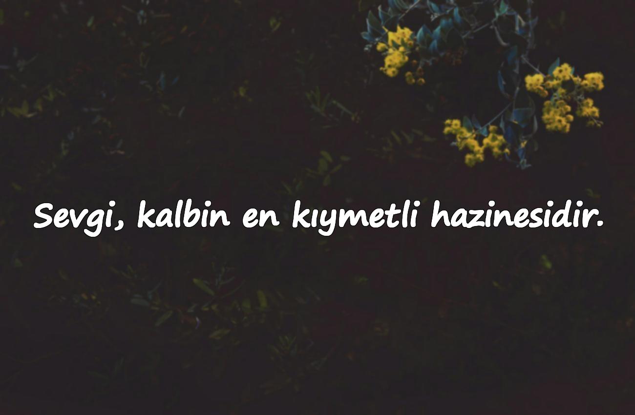 kalp ile ilgili sözler