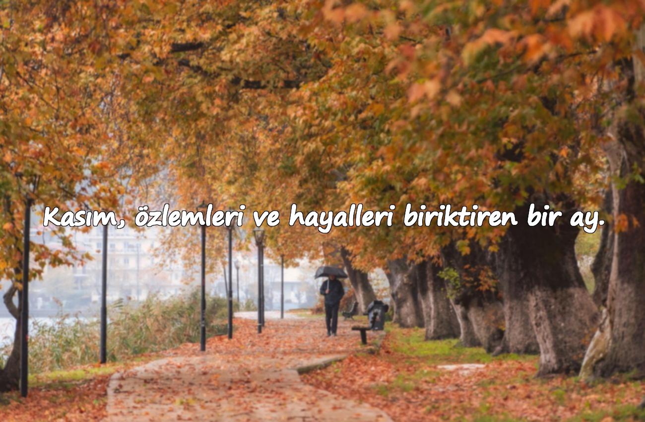 kasım ayı sözleri