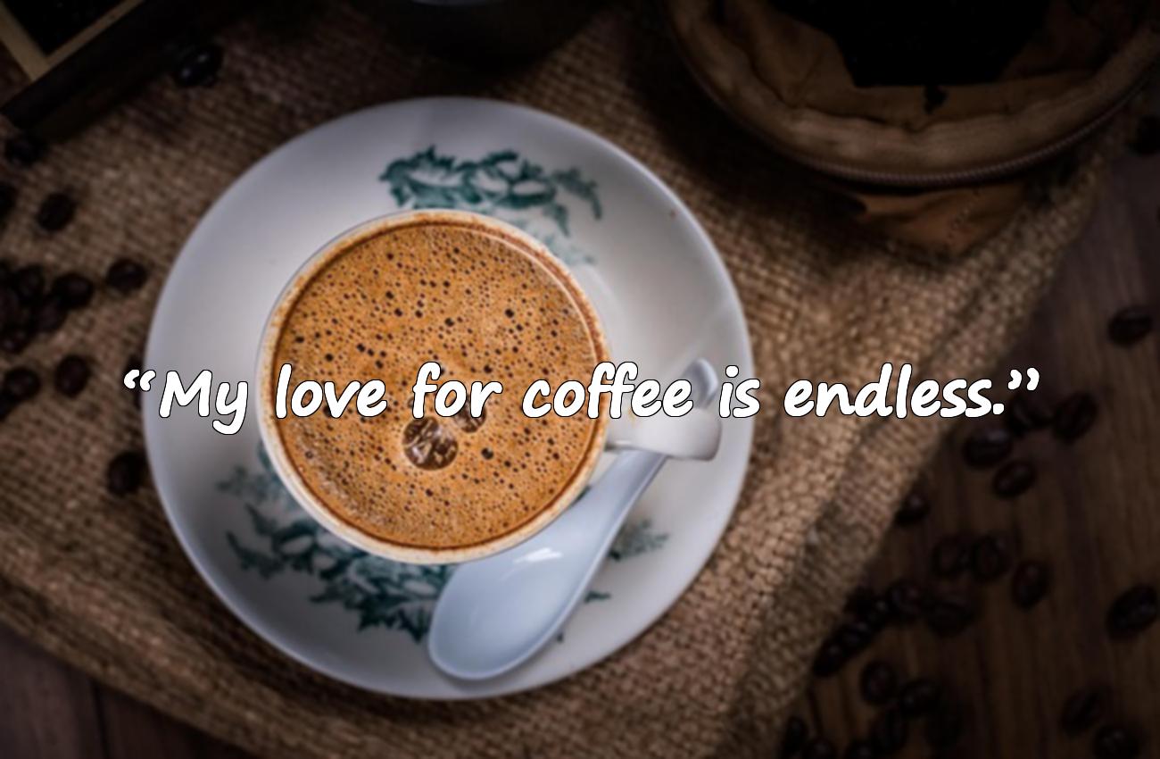 love for coffee quotes