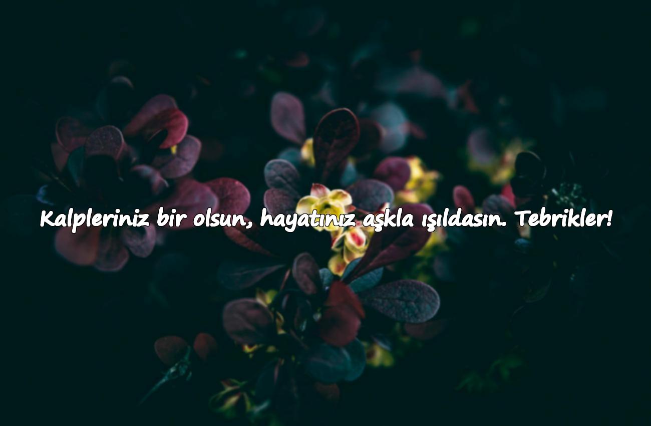 nişan tebrik mesajı