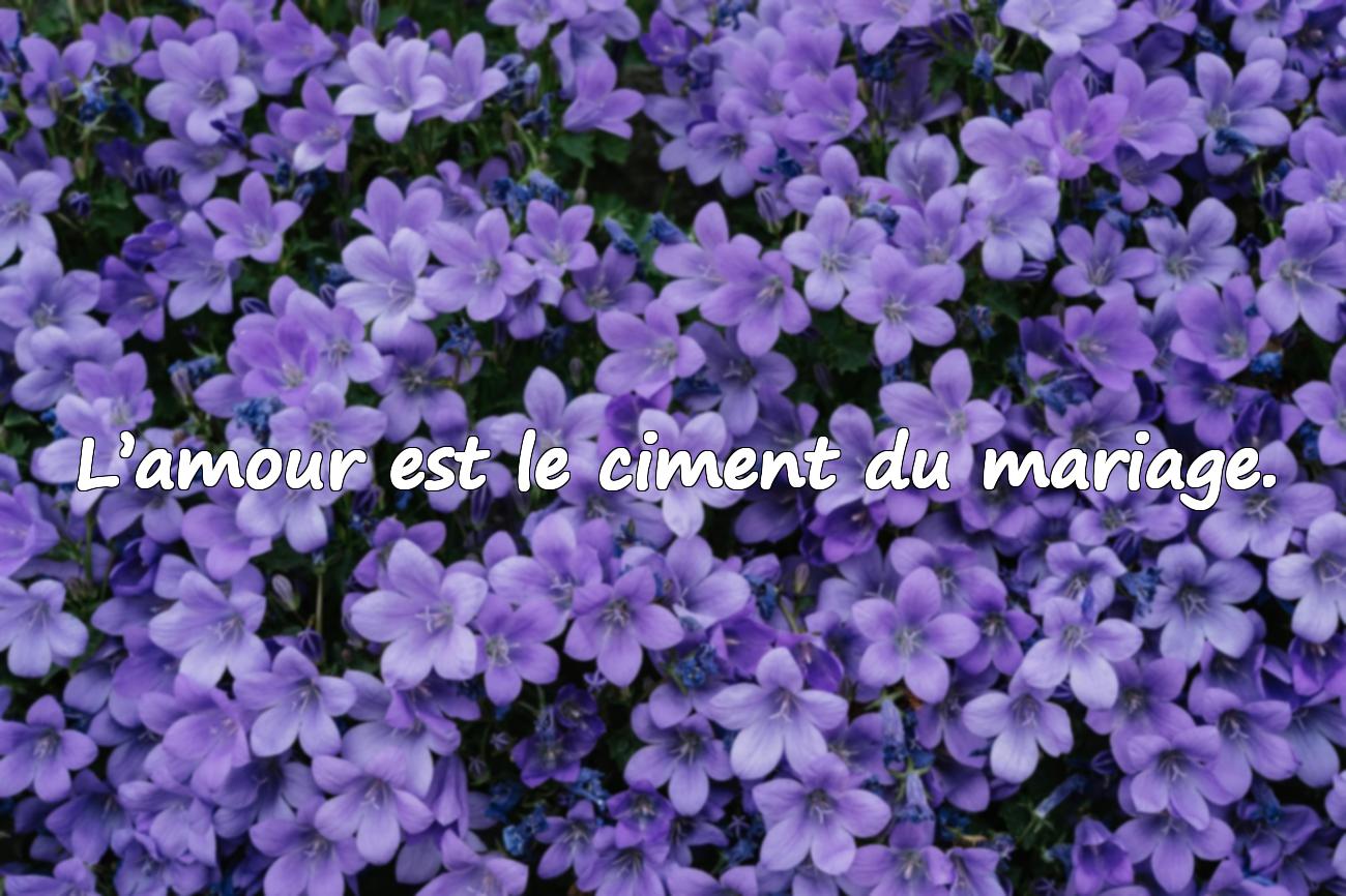 proverbe mariage