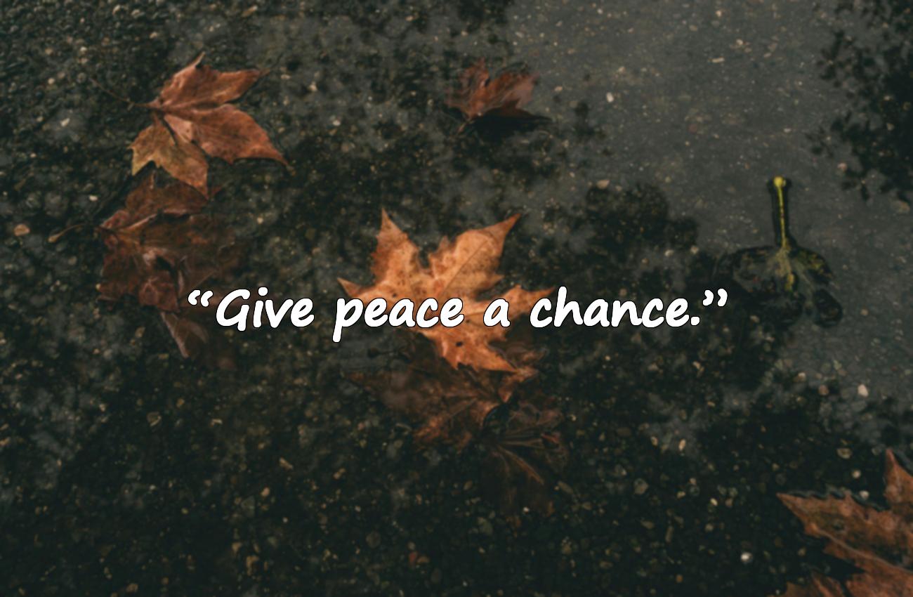 peace quotes