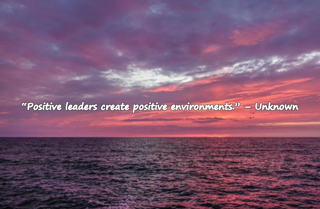 positive leadership quotes
