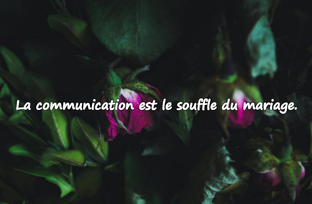 proverbe mariage