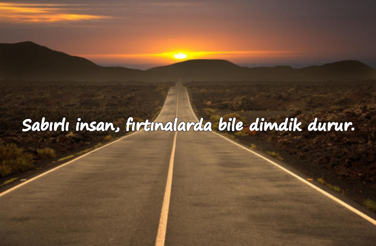 sabır sözleri