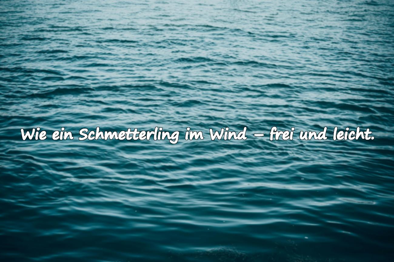 schmetterling sprüche