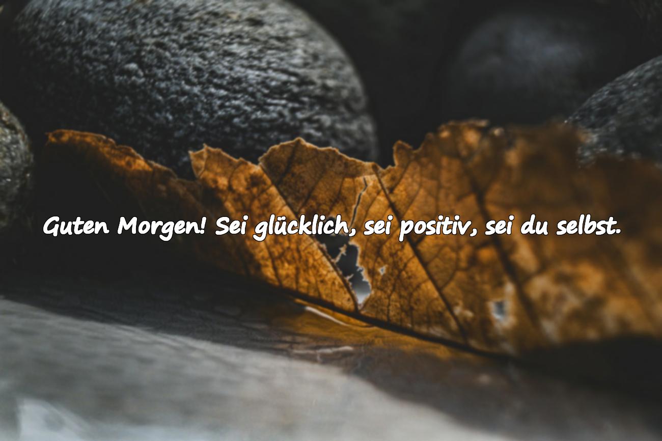 Schöne Guten Morgen Sprüche