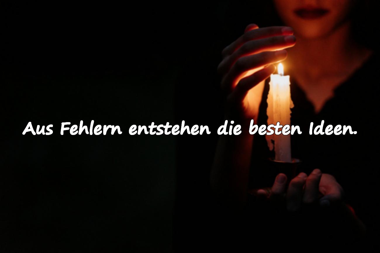 Schöne Sprüche über Fehler
