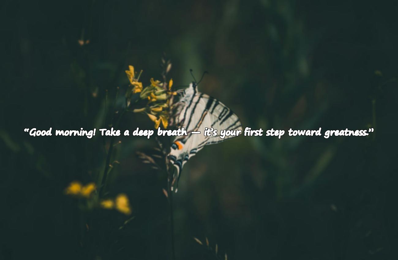 special good morning quotes