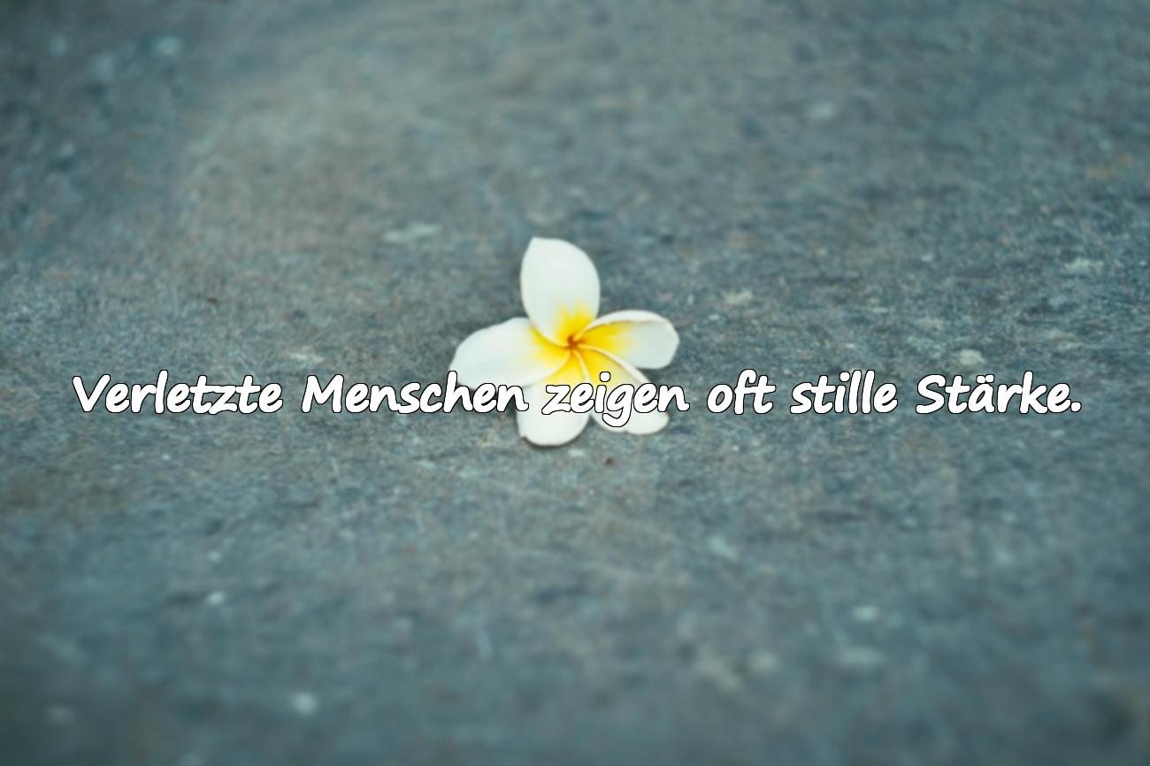 Sprüche über das Verletztsein