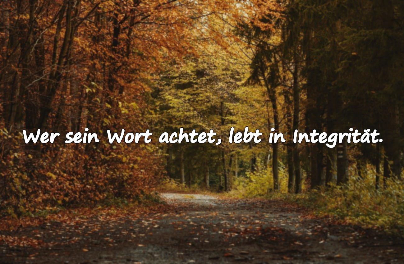 Sprüche über das Versprechenhalten