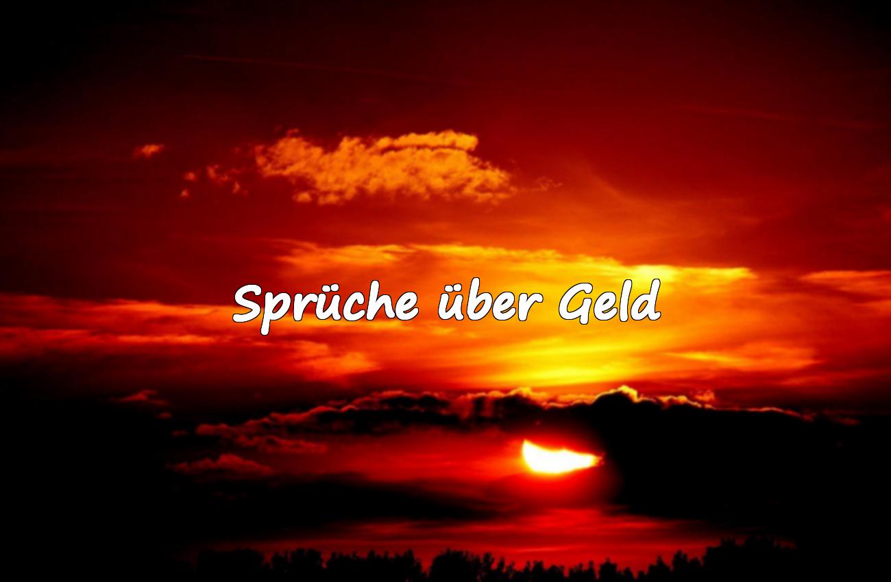 Sprüche über Geld