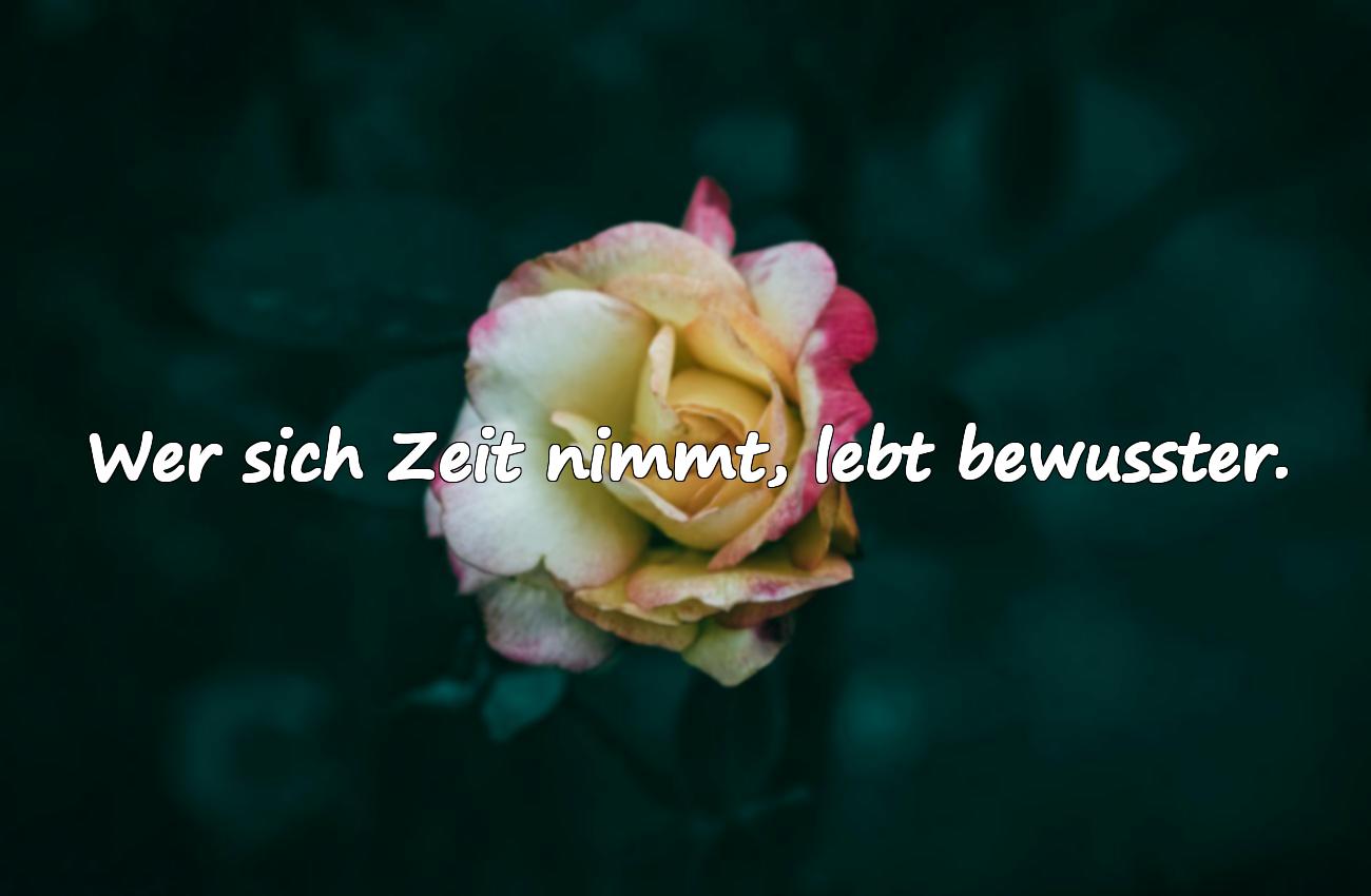 sprüche zeit nehmen