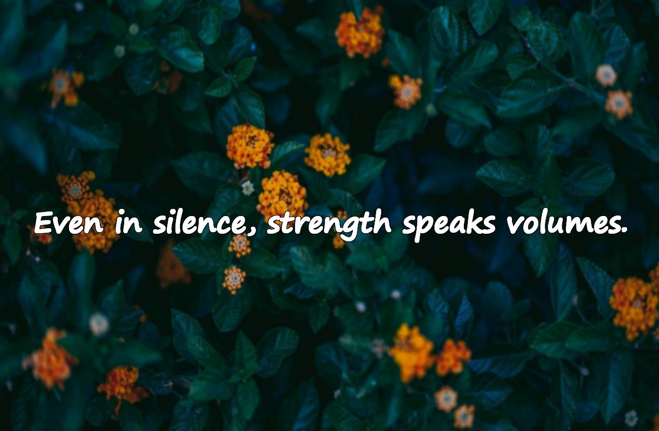 Strength Inspirational Quotes