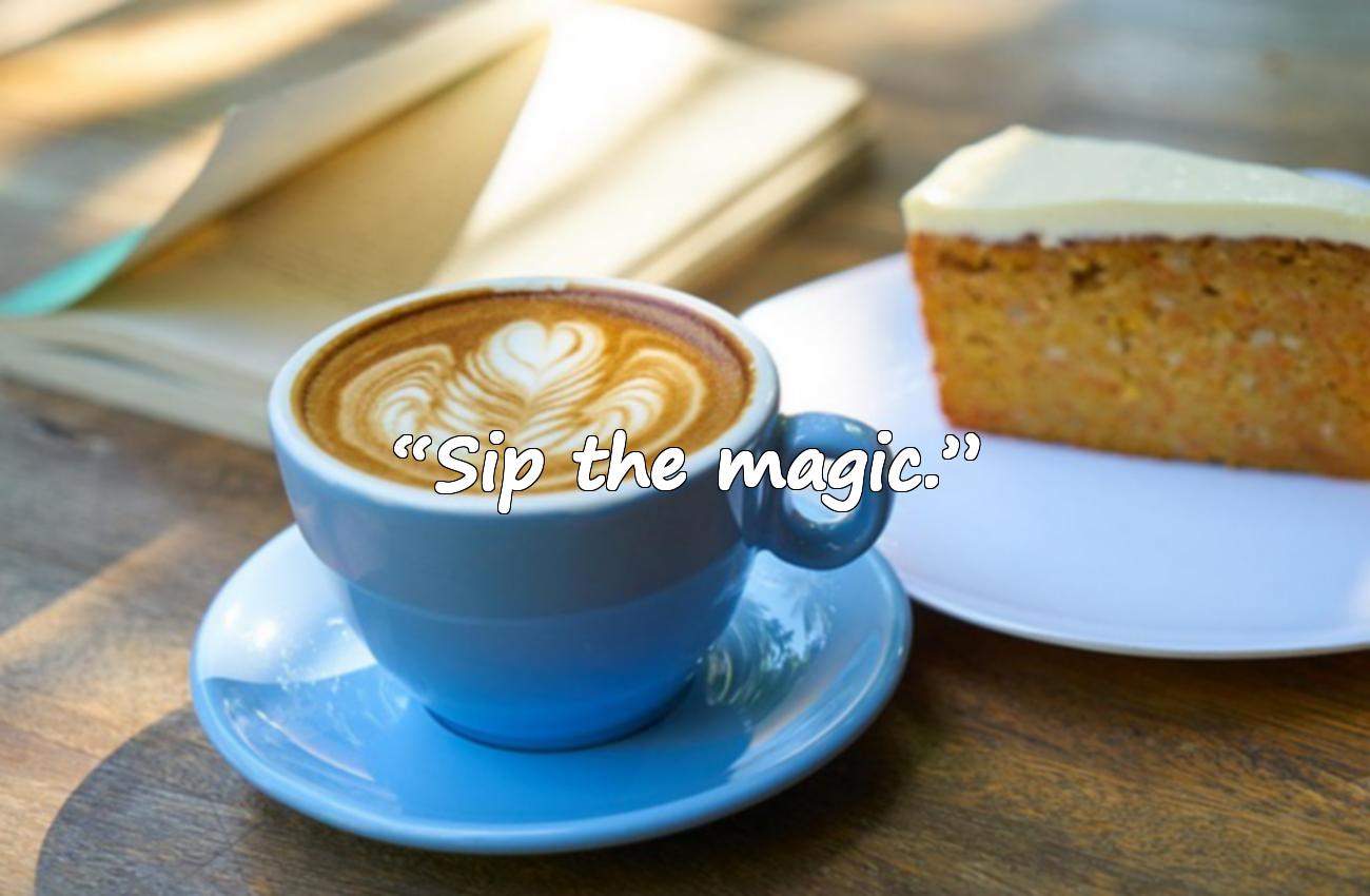 tag lines for coffee