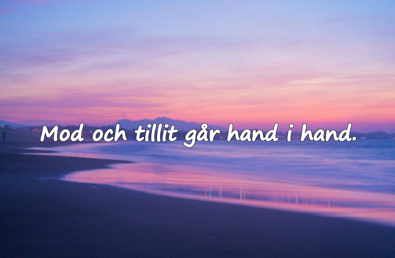 Vackra Citat om Tillit