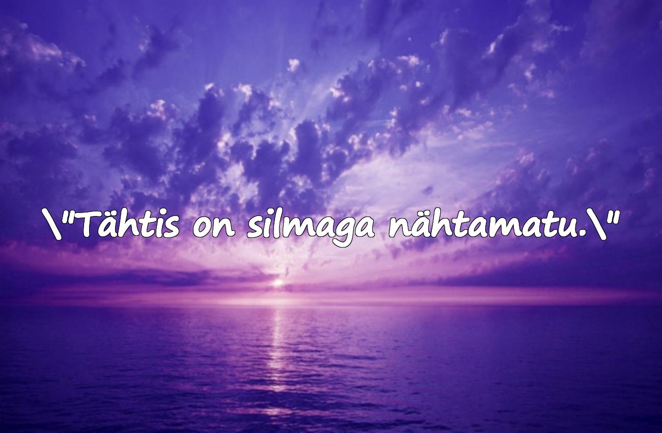 väike prints tsitaadid