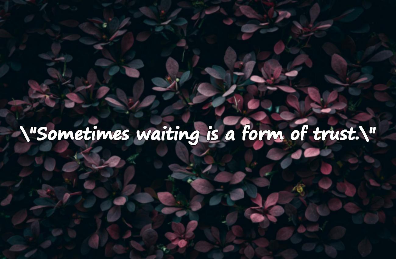 waiting quotes