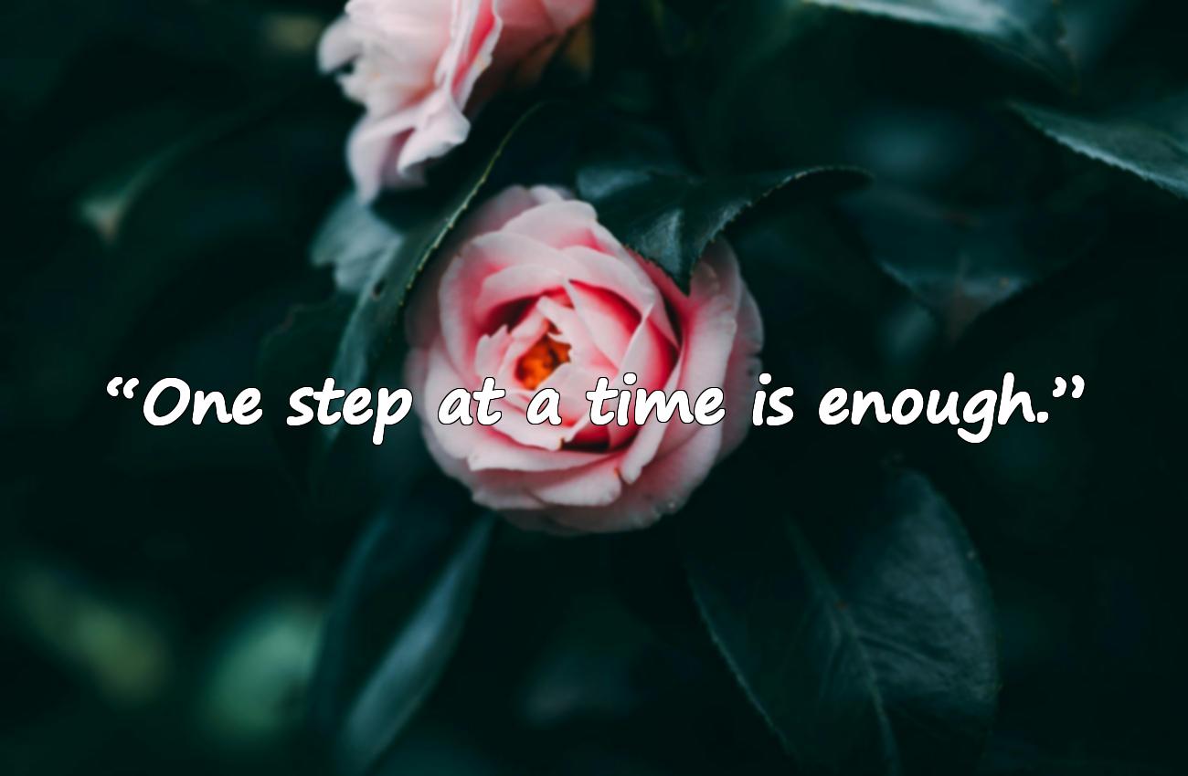 words of encouragement