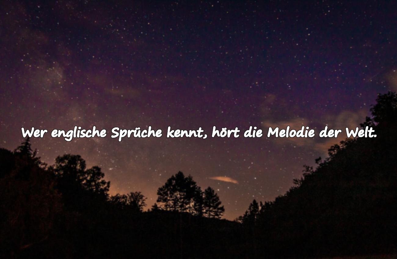 englische sprüche